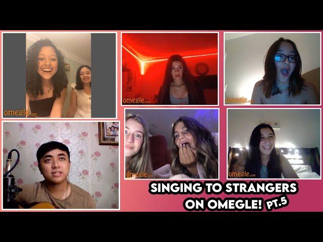 SINGING TO STRANGERS ON OMEGLE! PT.5 - (JUSTIN BIEBER SONGS) | Bernadez Mingala