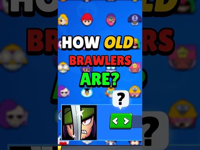 How Old Are Brawlers? #brawlstars #shorts