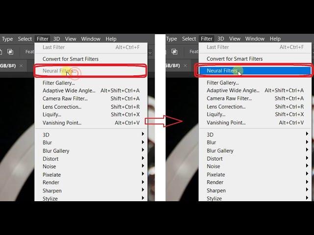 [Solved] Neural Filters Not Working (Disabled), Can't Click Neural Filters On Photoshop