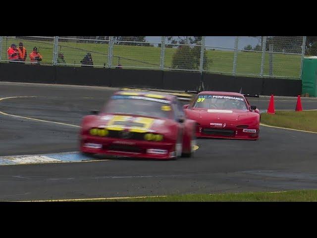 Insane 20B Turbo Series 6 Mazda RX7 vs V8 Chev powered Alfa