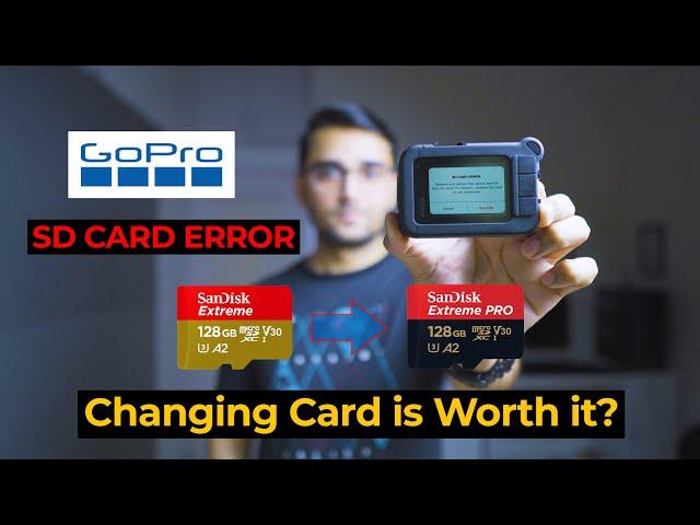 SanDisk Extreme Pro Card for Go Pro 10! | Go Pro Card Error Issue | Best Memory Card For Go Pro 10 