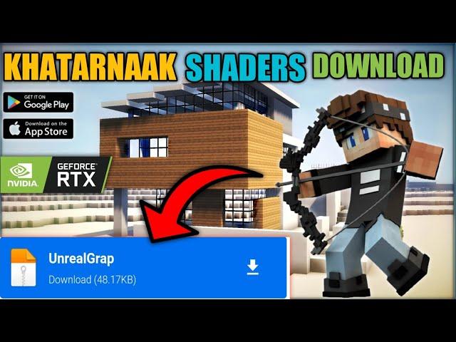 HOW TO DOWNLOAD ZEBRA SHADERS FOR MINECRAFT PE IN ANDROID PHONE || MINECRAFT RTX