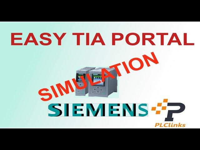 How to simulate with PLC Sim Advanced and Wincc Advanced on TIA portal