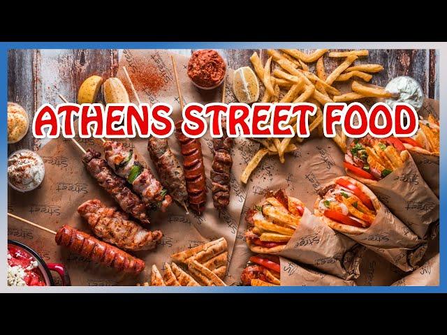 Athens' Best STREET FOOD (Gyros, Souvlaki, Spinach Pies & many more)