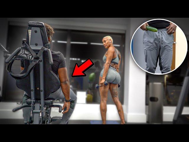 CCUMBER  PRANK IN THE GYM! | *Gone Right*