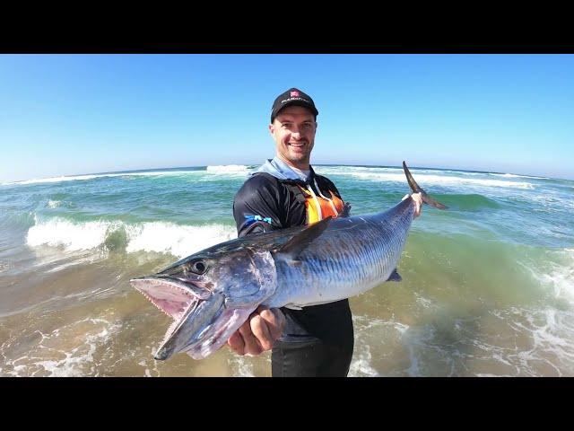 Hunting king mackerel on a kayak