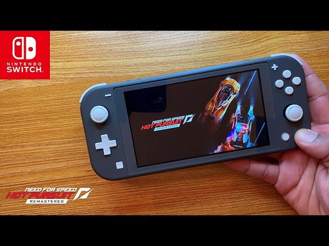Need For Speed Hot Pursuit Remastered Nintendo Switch Lite Gameplay