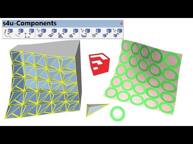 How To Use s4u to Components Plugin In SketchUp