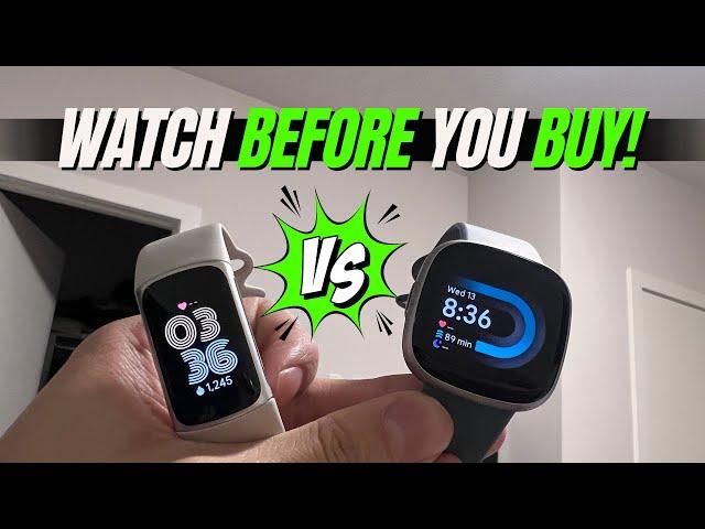 #FitBit Versa 4 vs Charge 6 - Watch BEFORE You Buy!