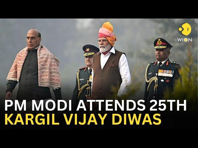KARGIL VIJAY DIWAS LIVE: PM Modi attends Kargil Vijay Diwas Shradhanjali Samaroh | WION LIVE