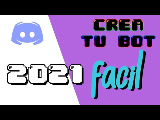 COMO CREAR UN BOT DE DISCORD FACIL 2021 || RIPI