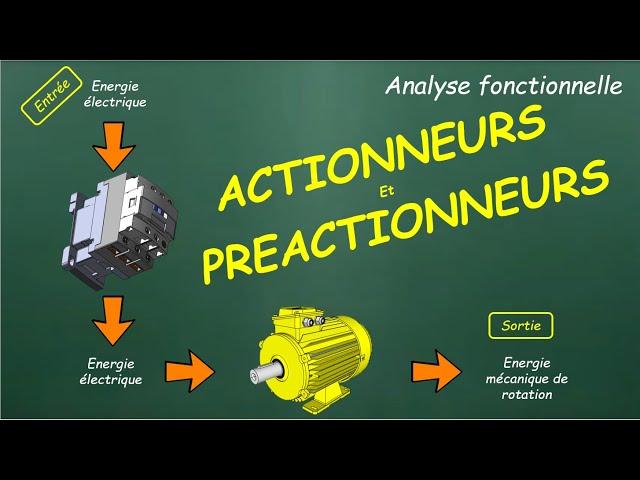 Actionneurs et Préactionneurs