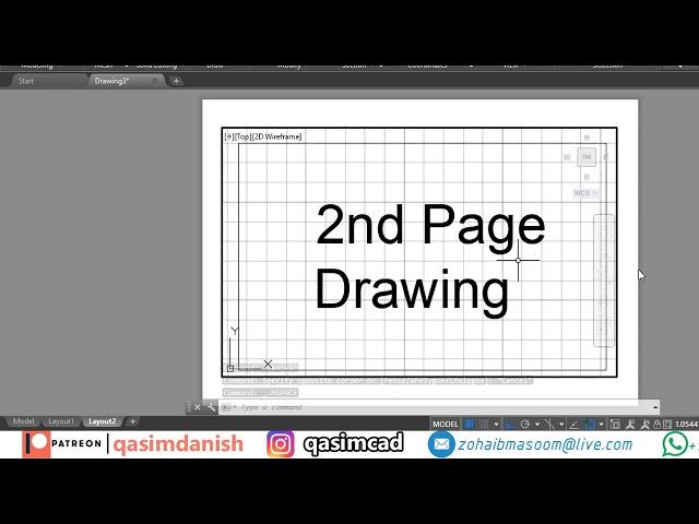 AutoCAD How To Create Multiple Layouts Pages and Print in PDF