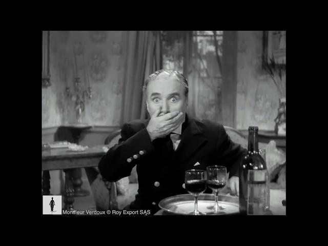 Charlie Chaplin - Monsieur Verdoux tries to poison one of his wives (Martha Raye)