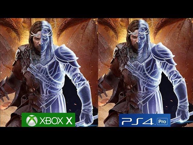 Middle-Earth Shadow of War - Xbox One X Shows Off Its Muscle Over The PS4 Pro