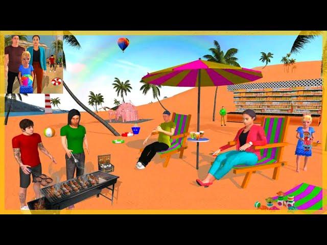 Virtual Family Summer Vacation Fun Adventures Gameplay