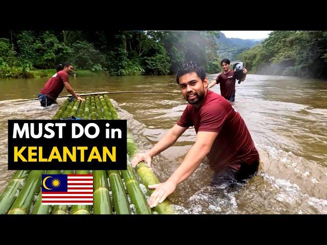 Best Nature Activities in Kelantan, Malaysia| Air Terjun Mawar, Kelulut, Bamboo Rafting