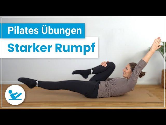 Pilates Übungen  - 10 Minuten für eine starke Rumpfmuskulatur und Körpermitte