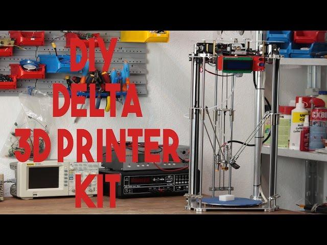 3D Printing Beginners Guide (Hardware) - 400$ DIY Delta 3D Printer kit