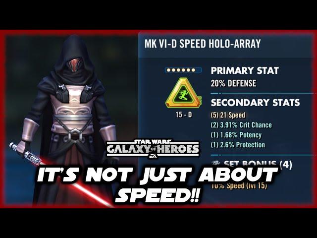 SWGOH Mods - Speed Is Important!  But It's Not Everything...