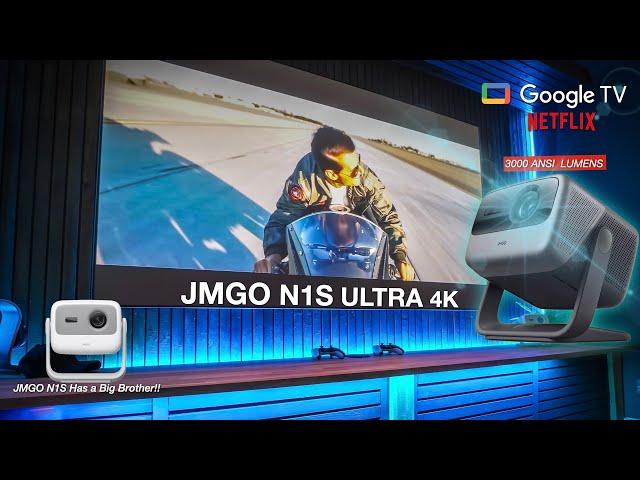 JMGO N1S Ultra 4K  Laser Projector with Google TV & Netflix JMGO N1S Big Brother!