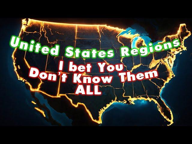 Do You Know Regions Of The United States Map?