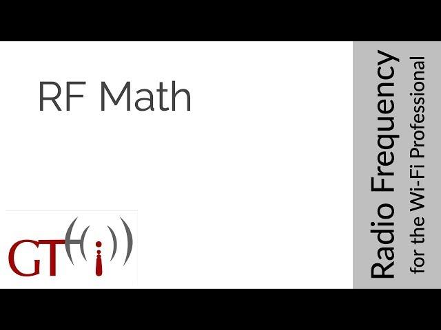 10 - RF Math