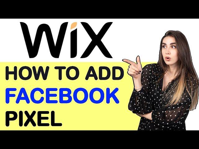 How To Add Facebook Pixel To WiX WEBSITE 2024 (new update)