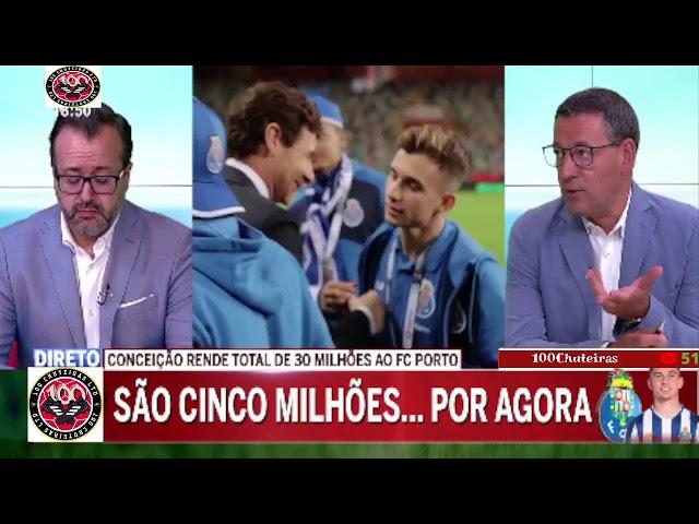 100 CHUTEIRAS MERCADO SERGIO CONCEIÇÃO  NO BENFICA  13.8.24