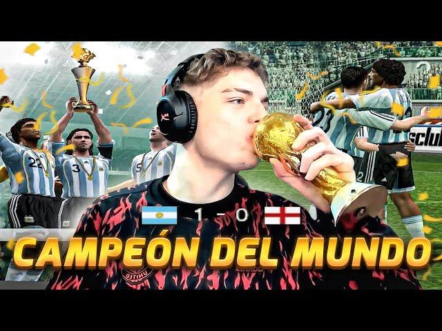 SALGO CAMPEON DEL MUNDO CON ARGENTINA EN EL PES 6 - LA DAVONETA LO VOLVIÓ A HACER