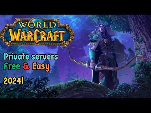 How to join World of Warcraft private servers! (Free & Easy)