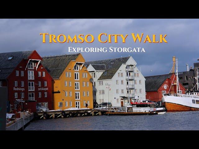 Tromso(Norway) City Walk | Shopping, Cafe, City views & more | hiscamherbackpack | vlog 133