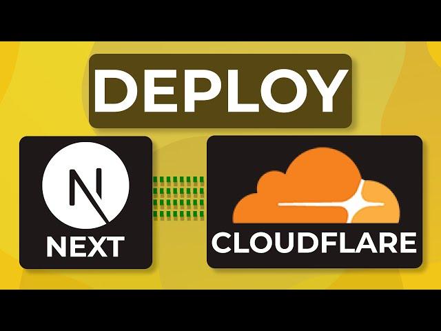 Deploy Next Js on Cloudflare