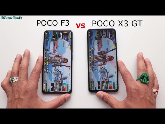 POCO X3 GT VS POCO F3 | SPEED TEST