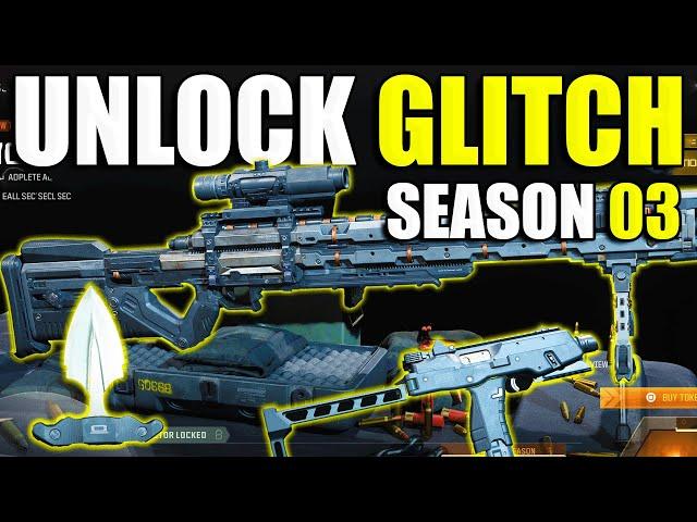 DO THIS BEFORE PATCHED!...UNLOCK ALL WEAPONS/ATTACHMENTS GLITCH! NEW SEASON 3 GLITCH! (MW3 Glitches)