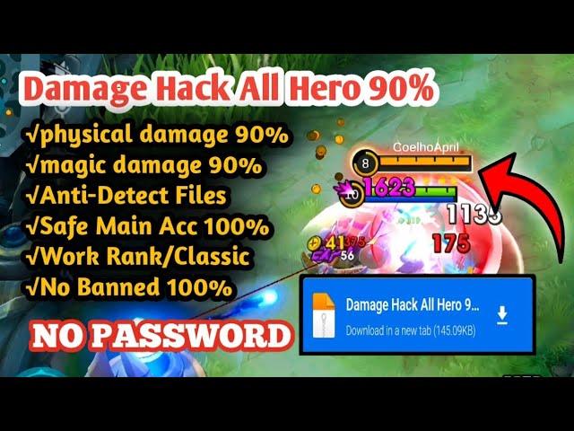 Damage Hack All Hero 90% No Password