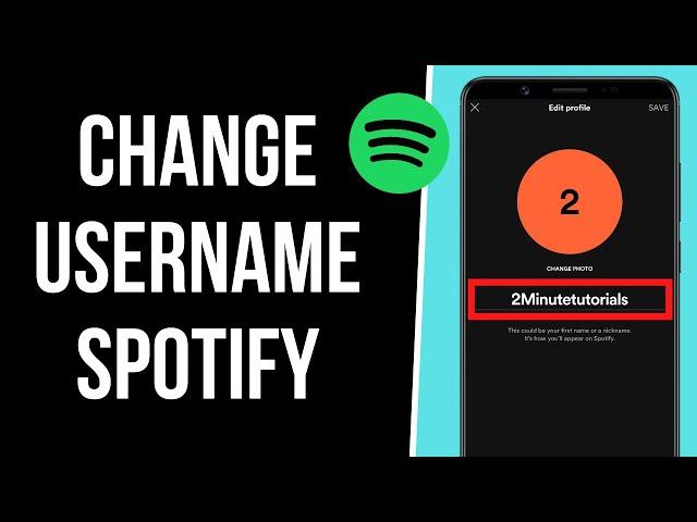 How to Change Spotify Username (2021)