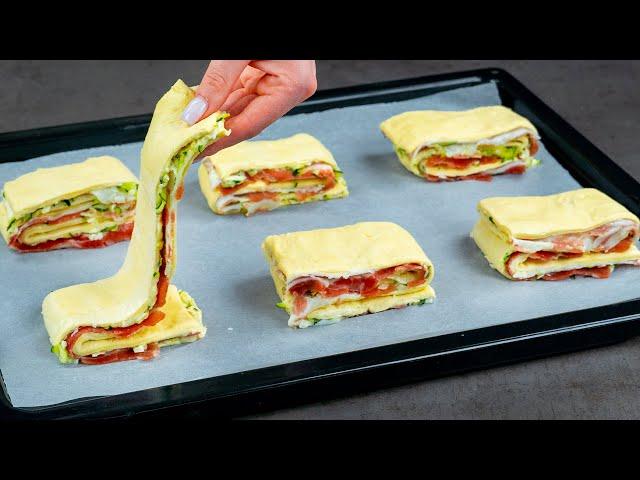 I taught all my friends how to make the fastest puff pastry appetizer!