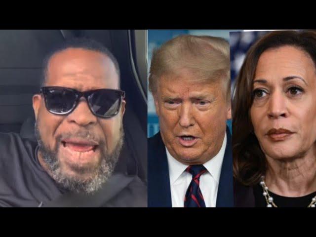 Uncle Luke GOES OFF On BLACKS Endorsing Trump & CALLING Out Kamala Blackness “DUMB MFS..