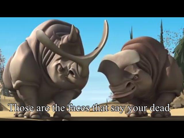 Frank and Carl being the best ice age characters for 2 minutes