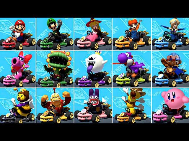 Mario Kart 8 Deluxe - All Character's Select (Mega Pack)