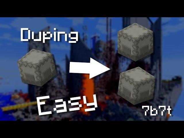 How to dupe on 7b7t - Duping Tutorial