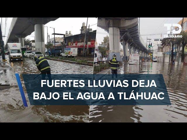 Inundaciones de más de un metro afectan severamente a la alcaldía Tláhuac