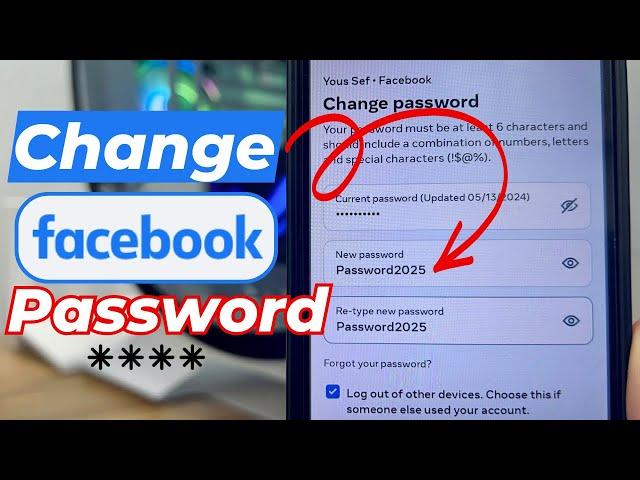 How to Change Password in Facebook 2025