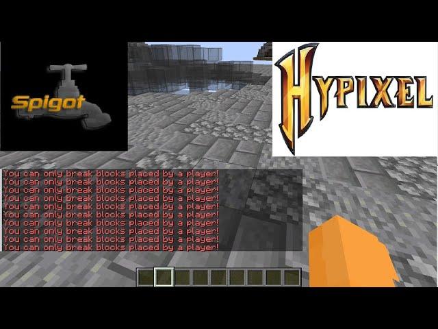 How to Make a Block Break Prevention System like HYPIXEL'S in Spigot!