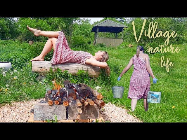 Village Nature Life | Life in a small village in Russia | Living in contact with Russian Wild Nature