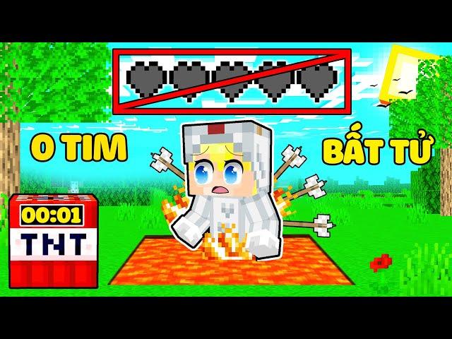 NẾU NHƯ TÔ GÀ KHÔNG CÒN TRÁI TIM TRONG MINECRAFT KHIẾN SINH TỐ BẤT NGỜ * NẾU TÔ GÀ TRỞ NÊN BẤT TỬ