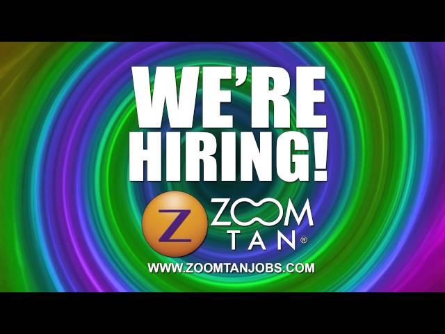 Zoom Tan is hiring!