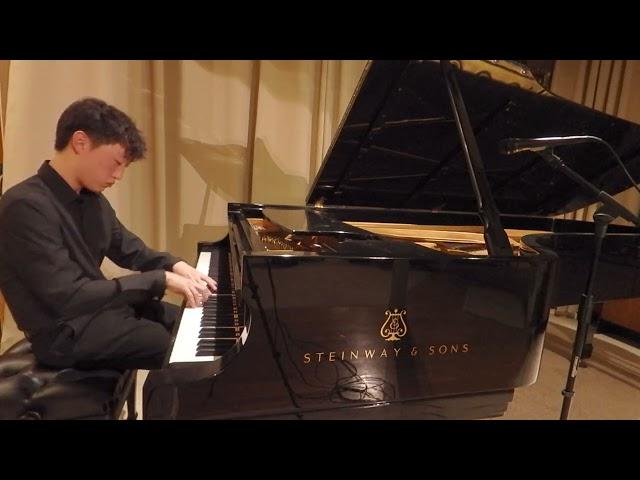 Ryan Chung, age 16 performing Poulenc Mélancolie, FP 105