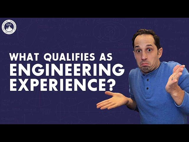 What Counts as Qualifying Engineering Experience for the PE Exam